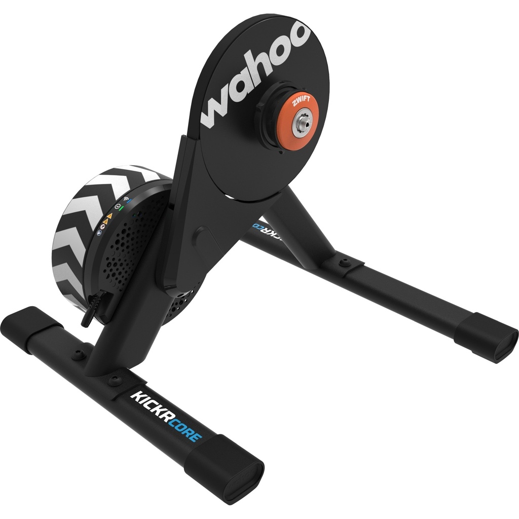 Wahoo KICKR Core 2 Direct Drive Heimtrainer + Zwift Cog und Click - Schwarz