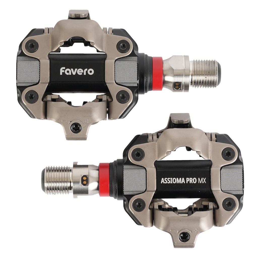 Favero Powermeter-Pedale - Assioma PRO MX-2 - schwarz