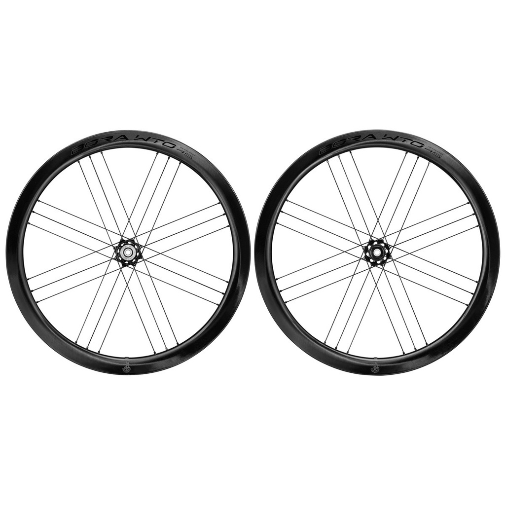 Campagnolo Laufradsatz – Bora WTO 45 C23 DB – 28" | Carbon | 2-Way Fit | AFS – 12x100 mm | 12x142 mm – HG