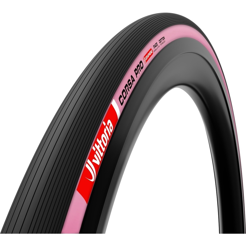 Vittoria Corsa Pro - TLR - Faltreifen - 30-622 | Pink - Limitierte Auflage