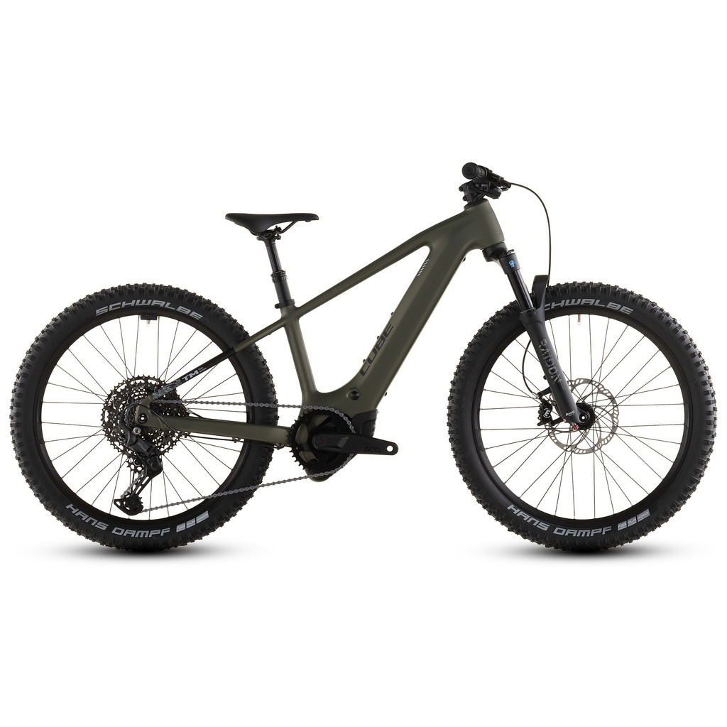 CUBE 24" Kinder-Elektrofahrrad - ACID 240 HYBRID ROOKIE SLX 400X - 2027 - Reedgrün / Matrix