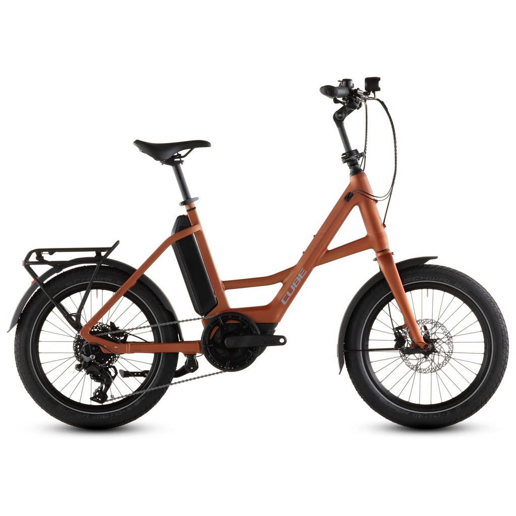CUBE 20" Elektrofahrrad - Kompakt-Hybrid 545 - 2026 - Rostorange / Reflex