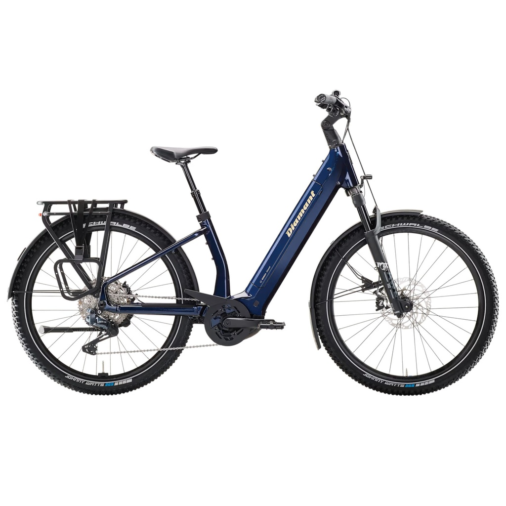 Diamant Easy Entry 27,5" Elektro-Citybike - SUVEA TRIP PRO (800 Wh) - 2025 - Mitternachtsblau