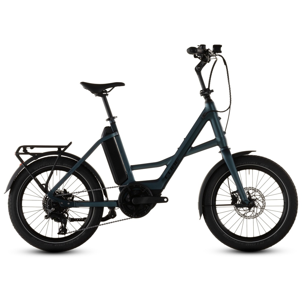 CUBE 20" Elektrofahrrad - Kompakt-Hybrid 545 - 2026 - Königsgrün/Schwarz