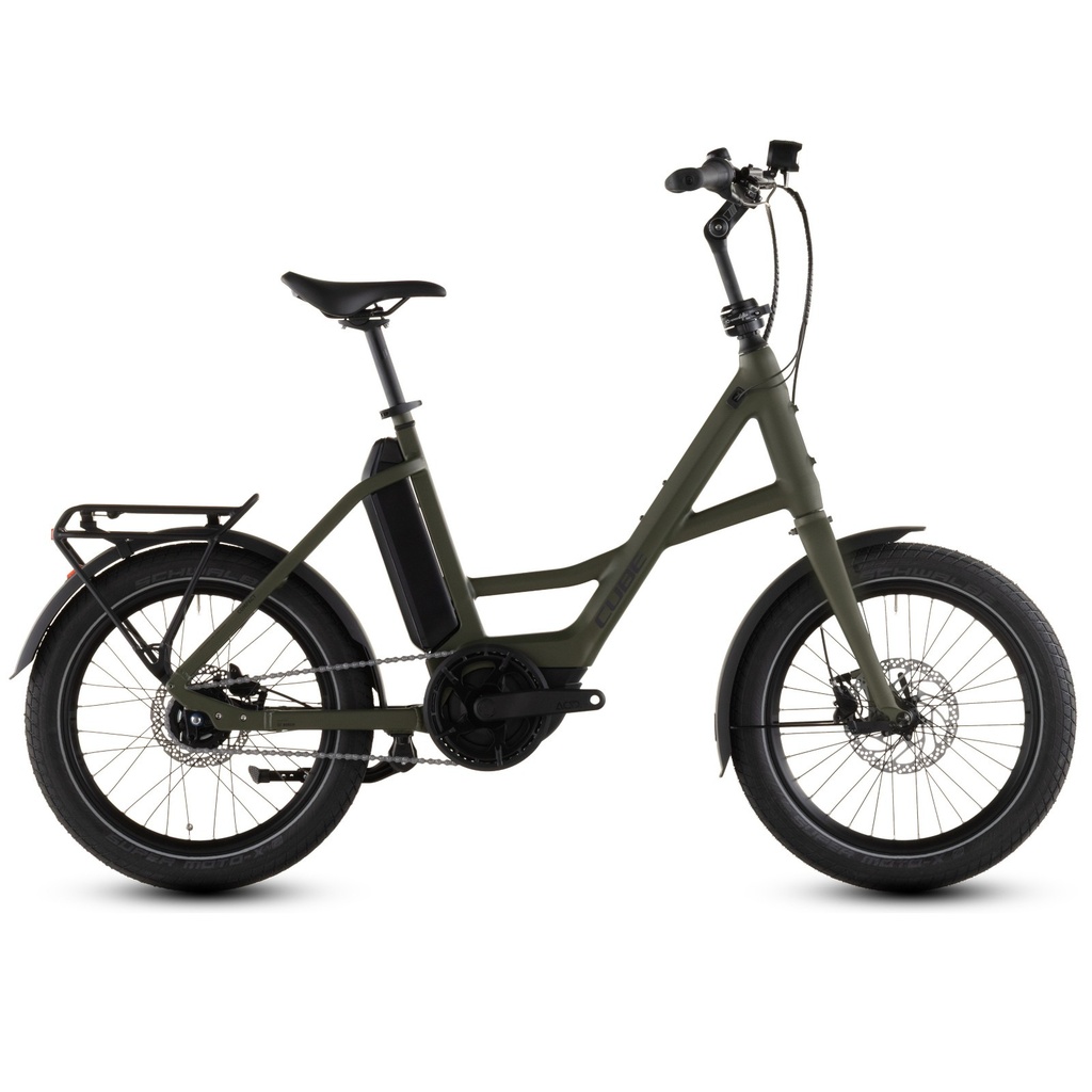 CUBE 20" Elektrofahrrad - Kompakt-Hybrid Comfort 545 - 2026 - Reedgrün / Reflex