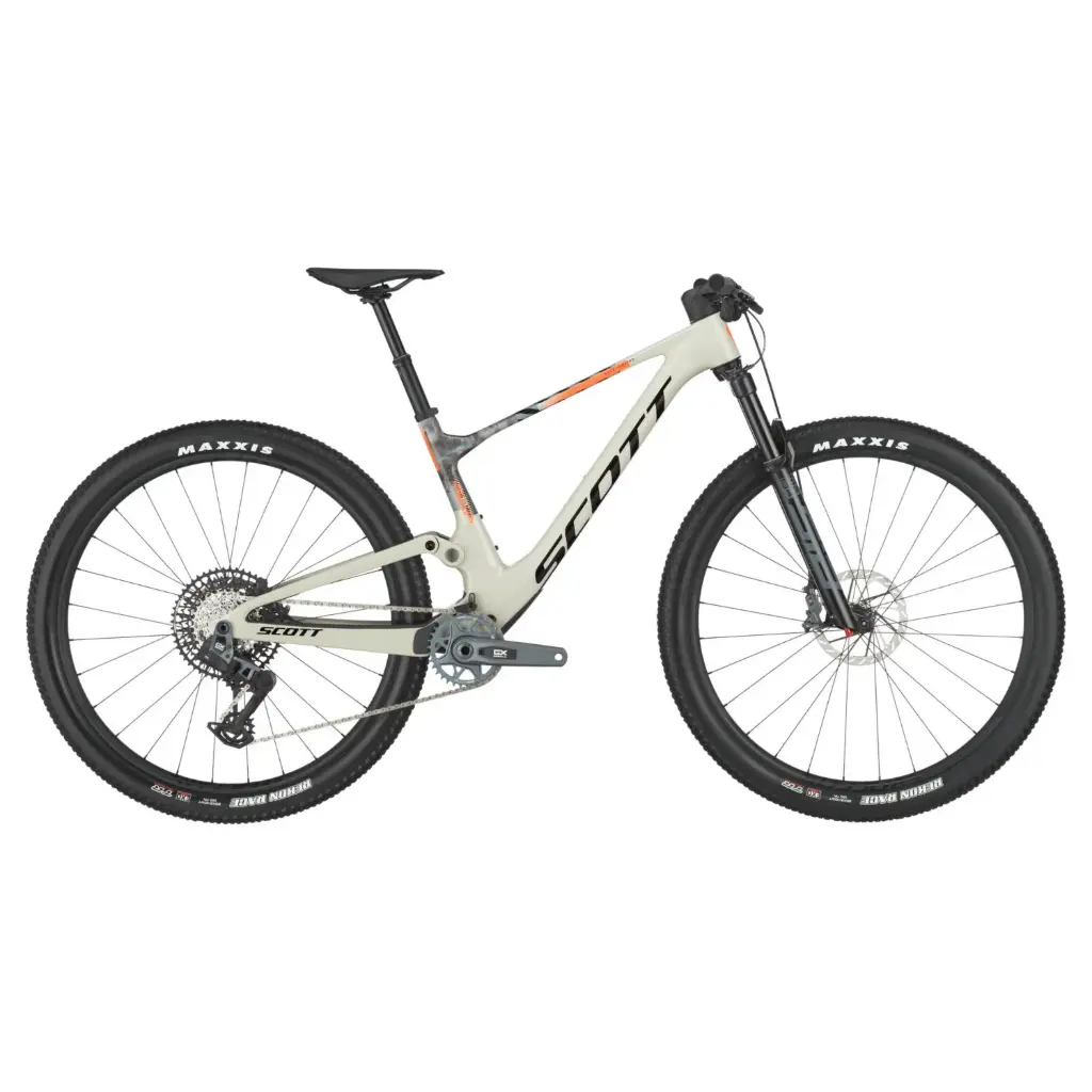 SCOTT SPARK RC TEAM ISSUE – Carbon-Mountainbike – 2025 – Pastellgrau/Dunkelgrau