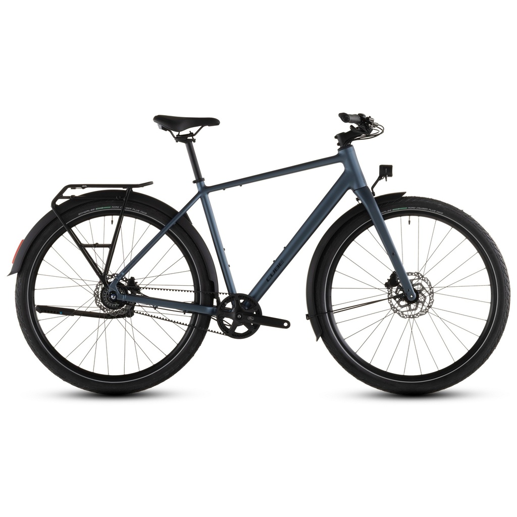 CUBE City Bike - EDITOR Pro FE - 2026 - Mineralblau / Chrom