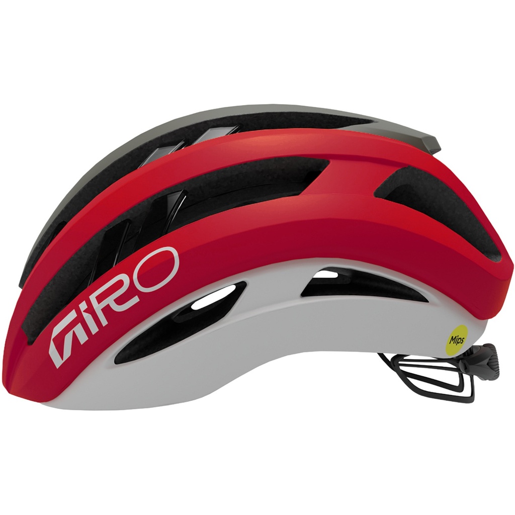 Giro Aries Spherical Fahrradhelm – Mattflammenrot