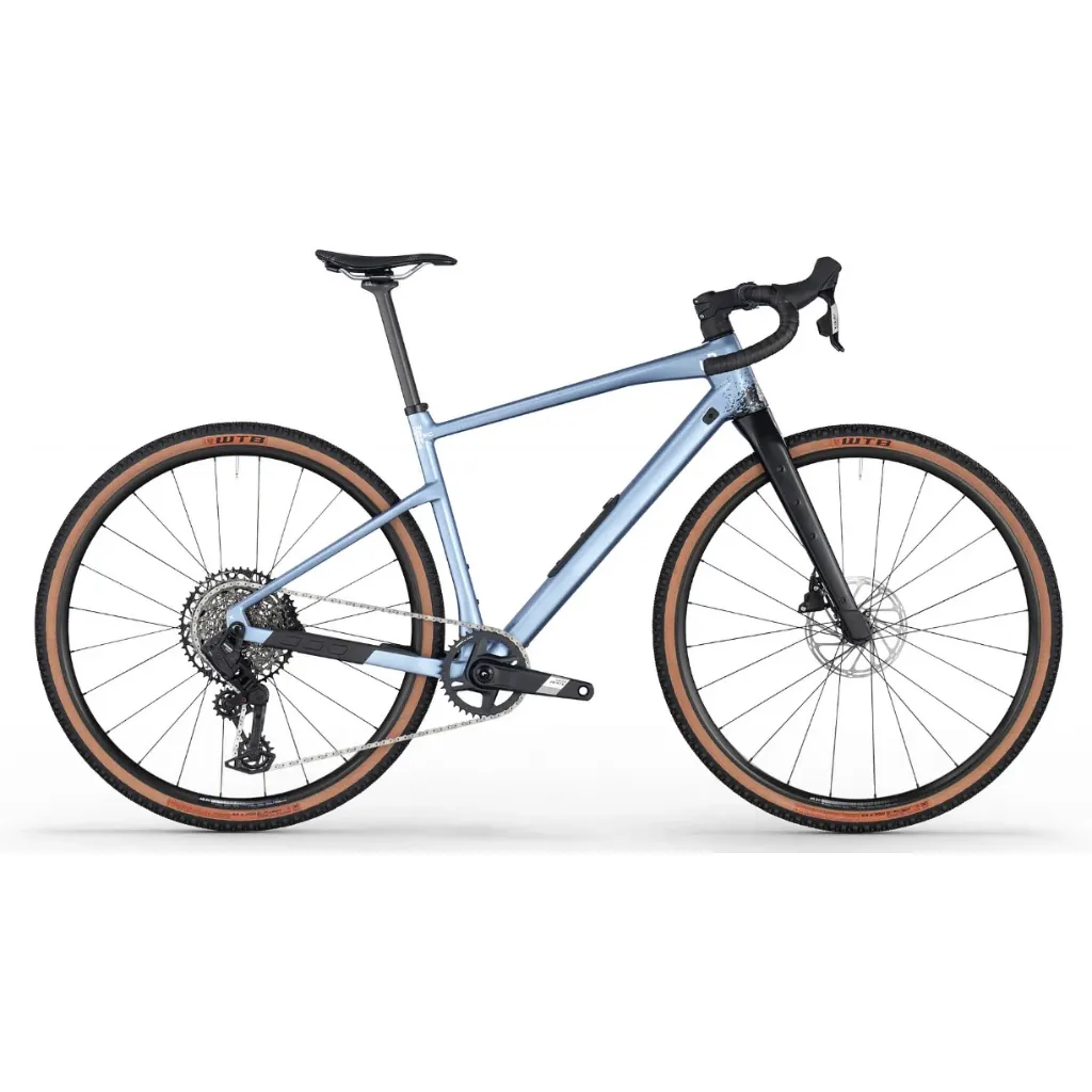 BMC Gravel-Rad aus Carbon – URS ONE – 2026 – Metallic-Blau / Schwarz