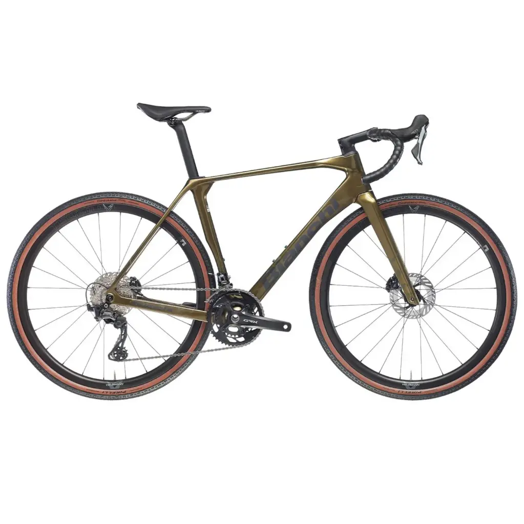 Bianchi Carbon Gravel Bike – IMPULSO PRO – GRX 820 – 2026 – Terra / glänzender Graphit