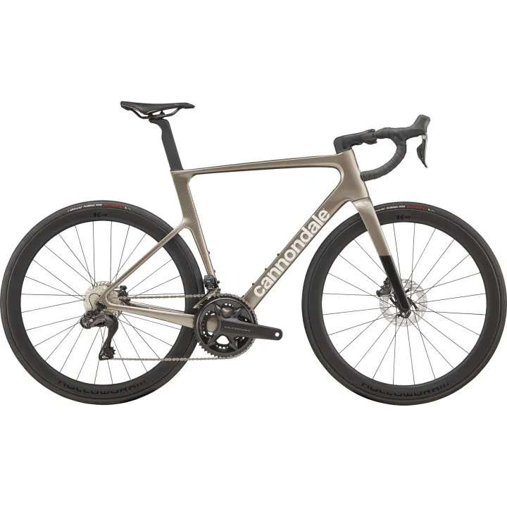 Cannondale Carbon Rennrad - SUPERSIX EVO 2 - 2025 - Meteorgrau | 52/36 Zähne