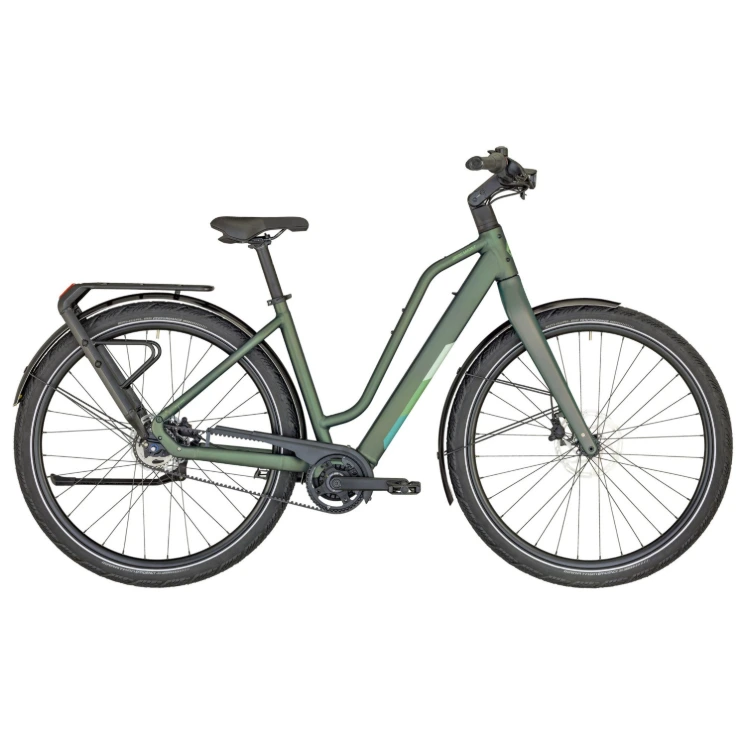 AMSTERDAM – Urbanes Elektrofahrrad – 2024 – mattes Khakigrün