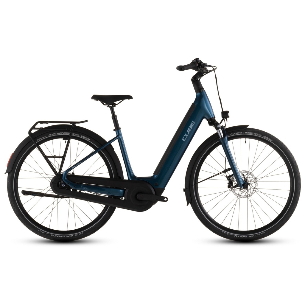 CUBE Elektrofahrrad - SUPREME RT HYBRID Comfort EX 600 - Easy Entry - 2026 - 28" - Nautica / Prism