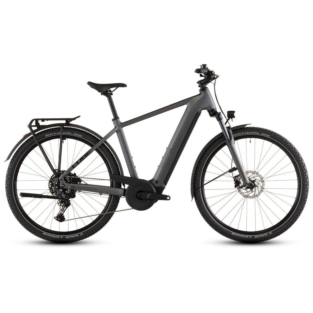 CUBE Elektrofahrrad - NURIDE HYBRID Performance 600 - 2026 - Grau/Schwarz