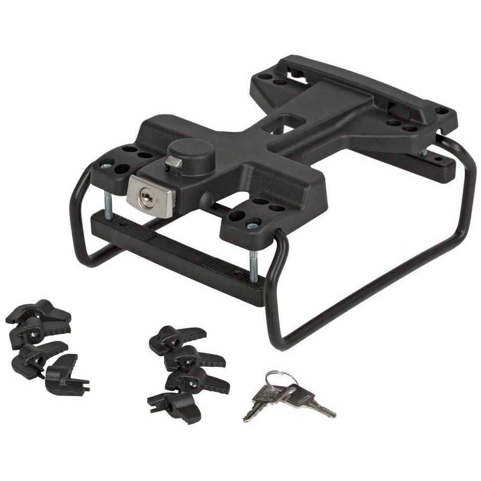 ORTLIEB Adaptateur pour Travel-Biker et Trunk-Bag - noir