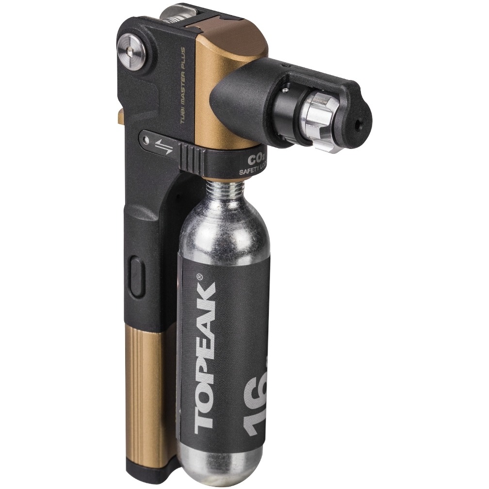 Topeak Tubi Master+ mit 16g CO₂-Kartusche Tubeless-Reifenreparaturset